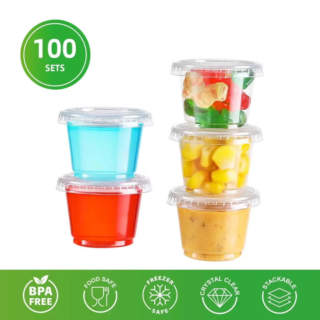 1 oz Clear  Portion Cup (set)