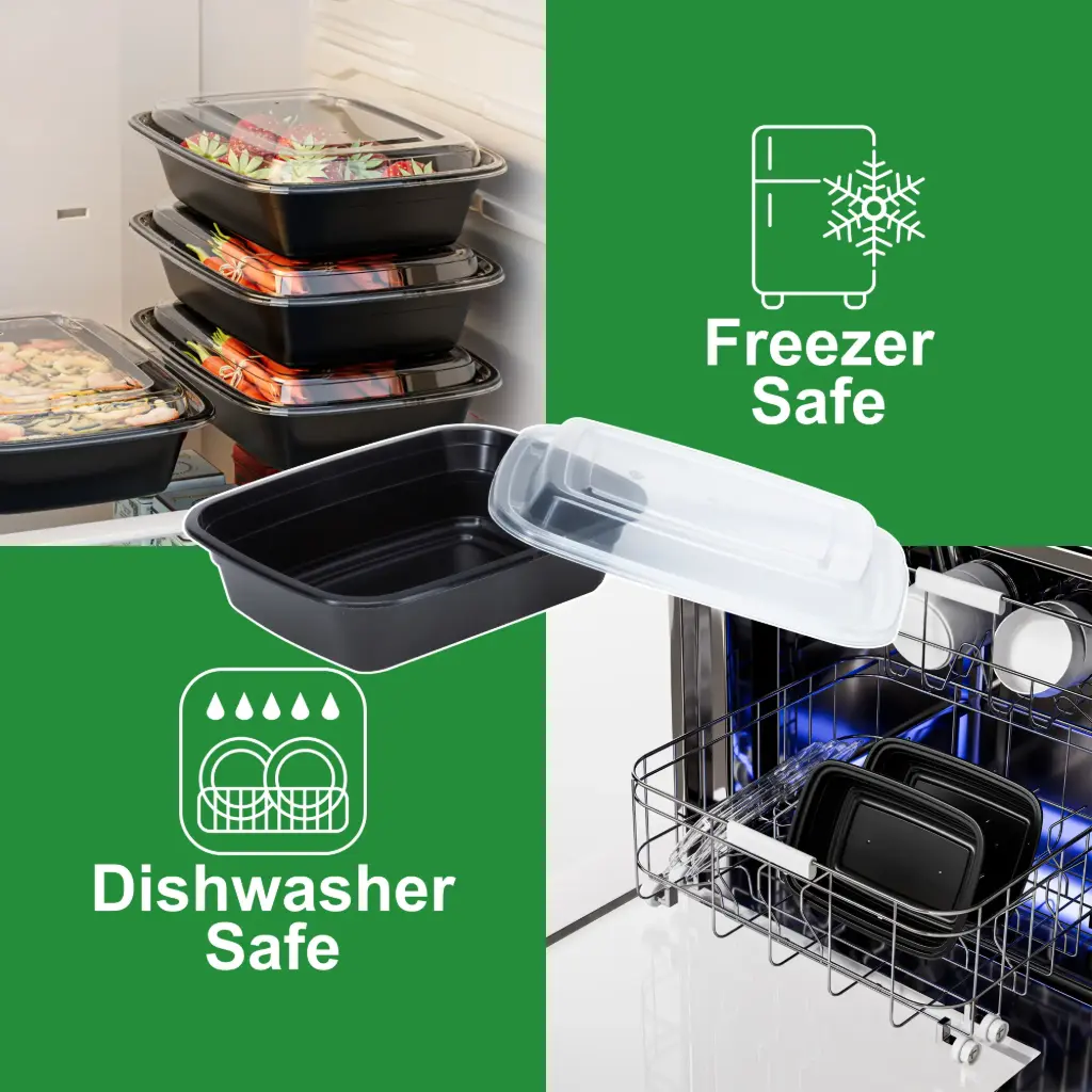 333三格方盒（36oz) 7.1*5.6*1.6