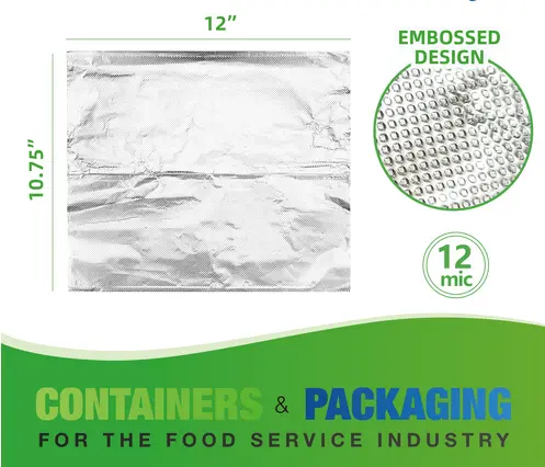Aluminum Foil Sheet (12x10.75) 12 boxes