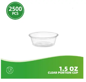1.5oz  Clear Portion Cup
