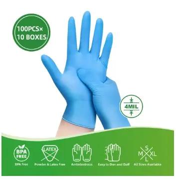 Nitrile Gloves LG