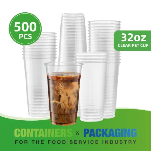 32oz Clear Pet Cup 107MM